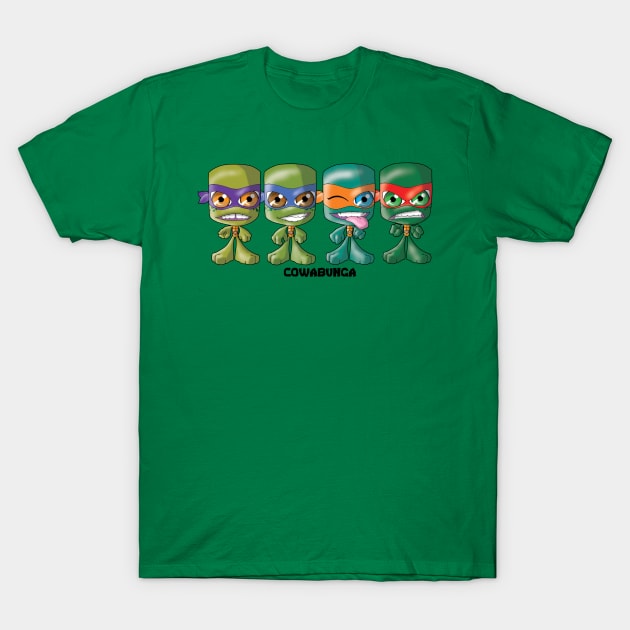 Tiny Terapins T-Shirt by RenMcKinzie